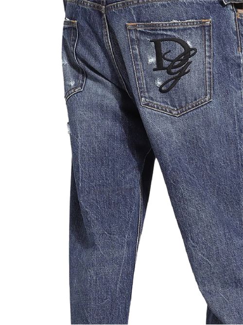 Jeans con dettagli strappati DOLCE&GABBANA | GYJDAZG8KE9S9001